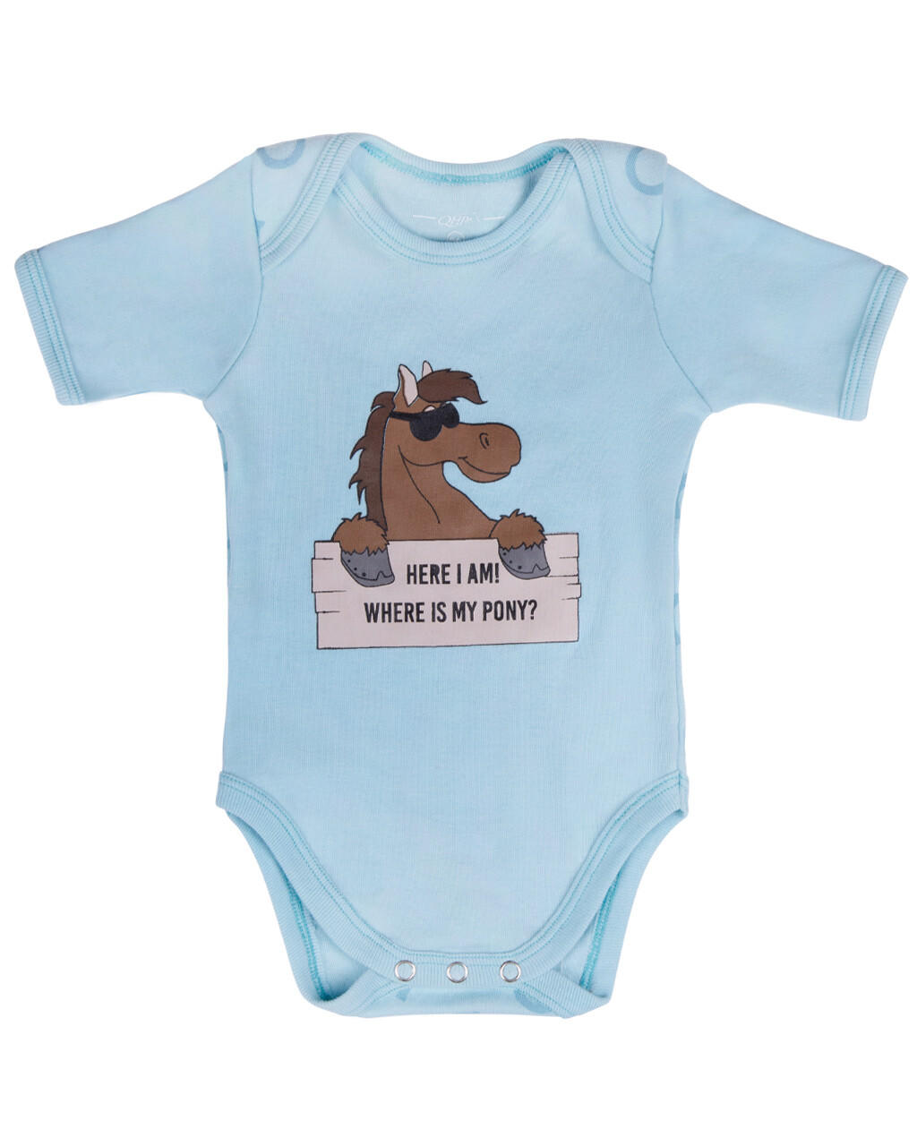 QHP Babybody Bobby 56 baby blau