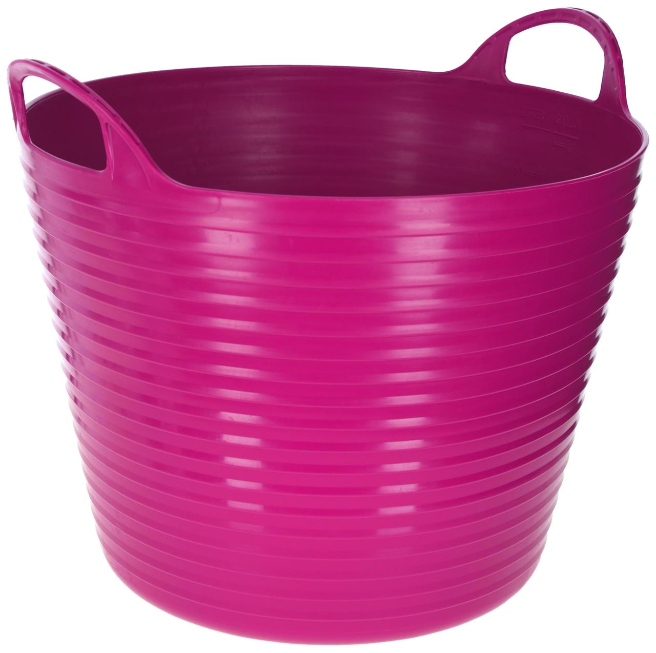 Kerbl Flexibler Trog FlexBag 28 Liter pink
