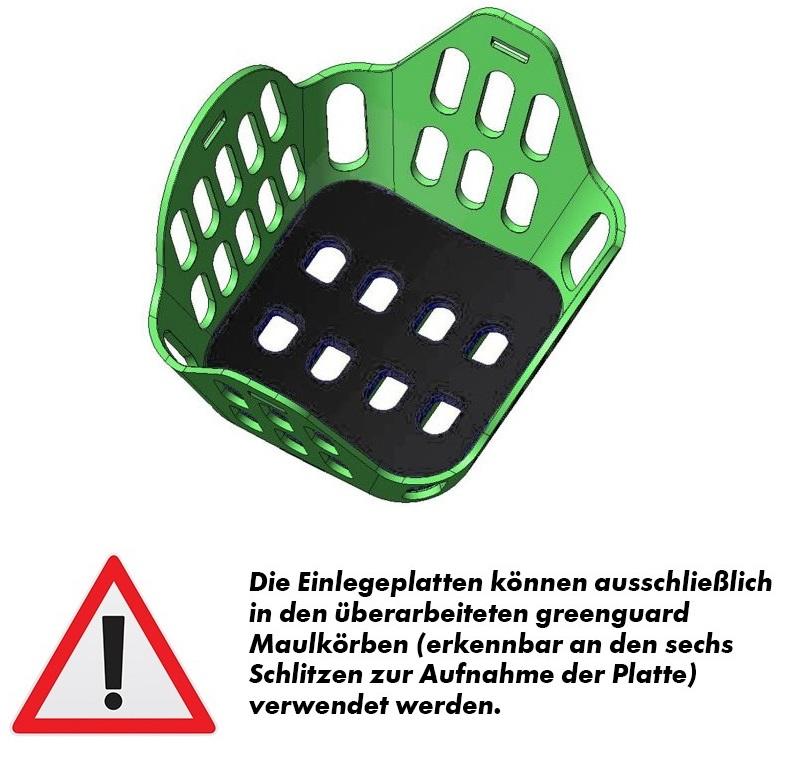 greenguard Einlegeplatte