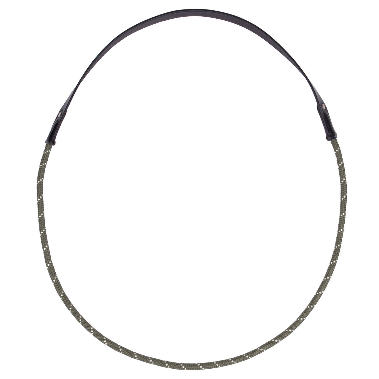 QHP Halsring Leder