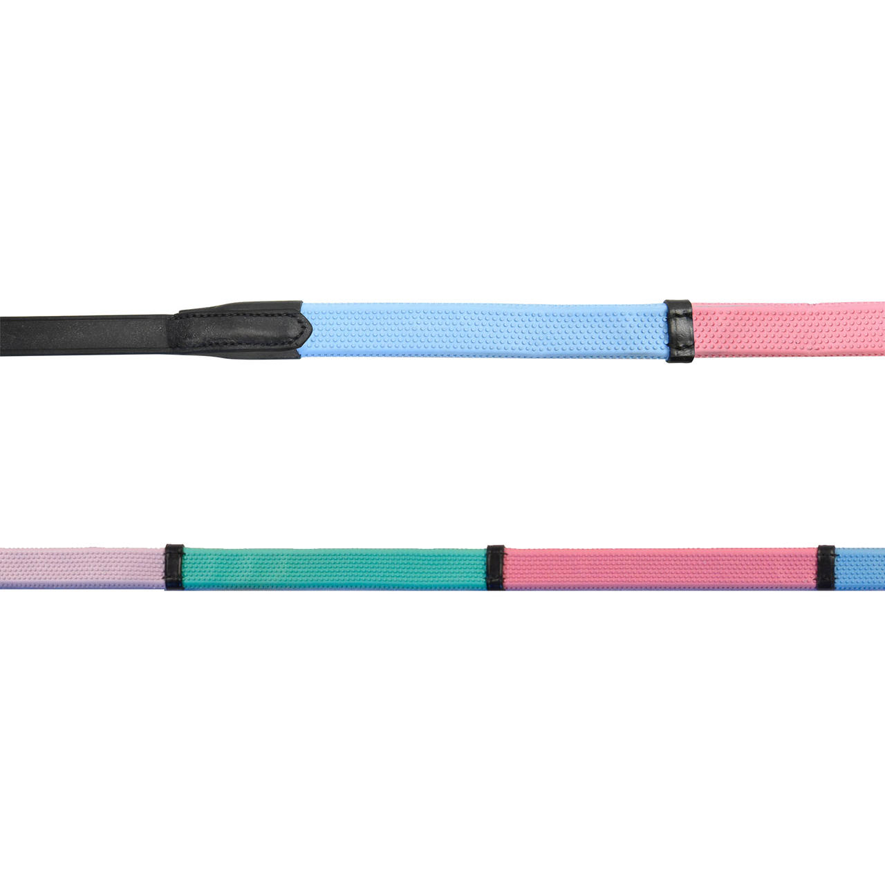 Waldhausen Gummizügel Rainbow Pony schwarz
