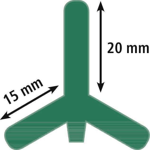 AKO T-Pfosten - 213 cm, Zaunhöhe: 173 cm