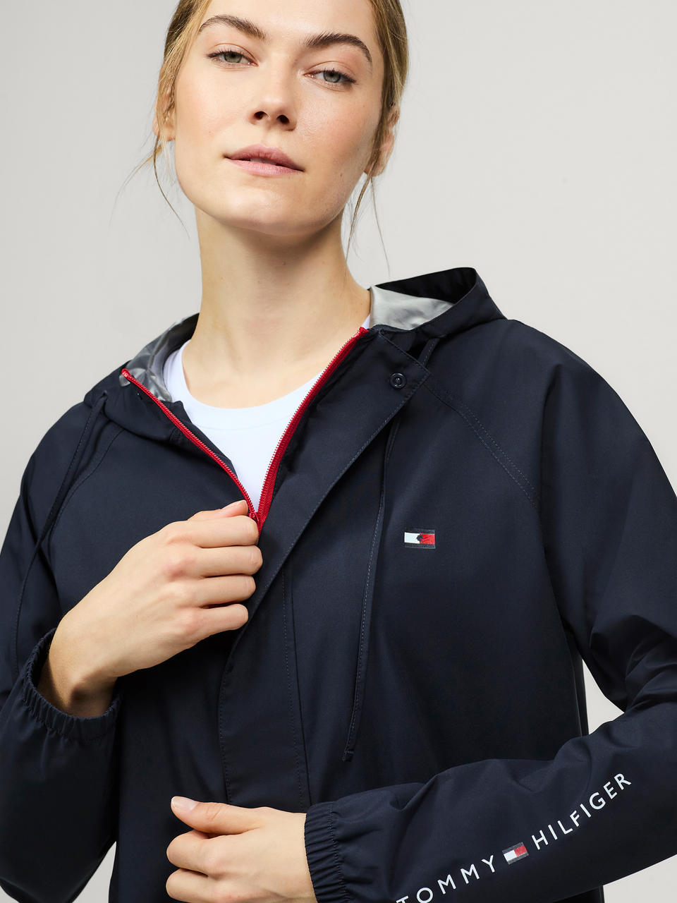 Tommy Hilfiger Bolton faltbare Regenjacke