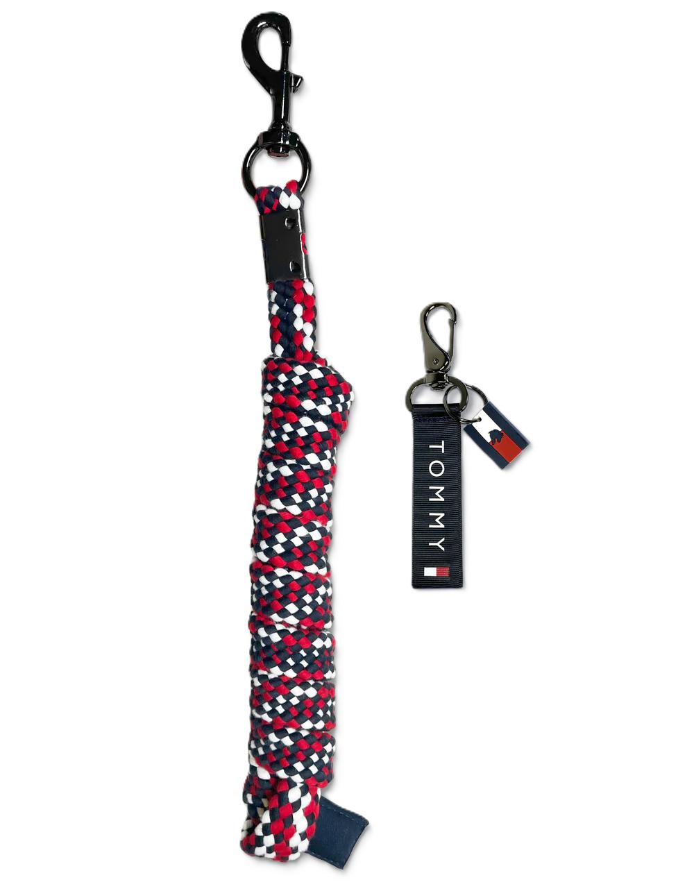 Tommy Hilfiger GLOBAL Führstrick plus Schlüsselanhänger