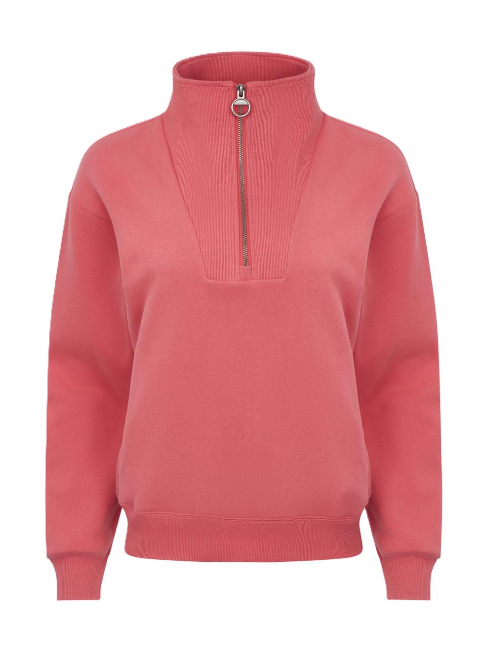 LeMieux Keira Quarter Zip Sweatshirt 38 cranberry