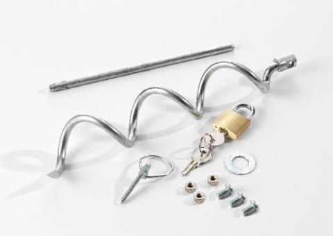 AKO Anti-Diebstahlset für Metall-Akkukasten AKO Anti-Diebstahlset für Metall-Akkukasten
