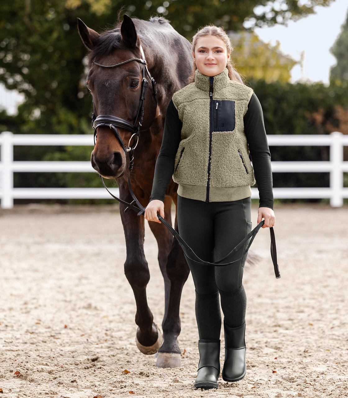 ELT Teddy Fleece Weste Alma, Teens