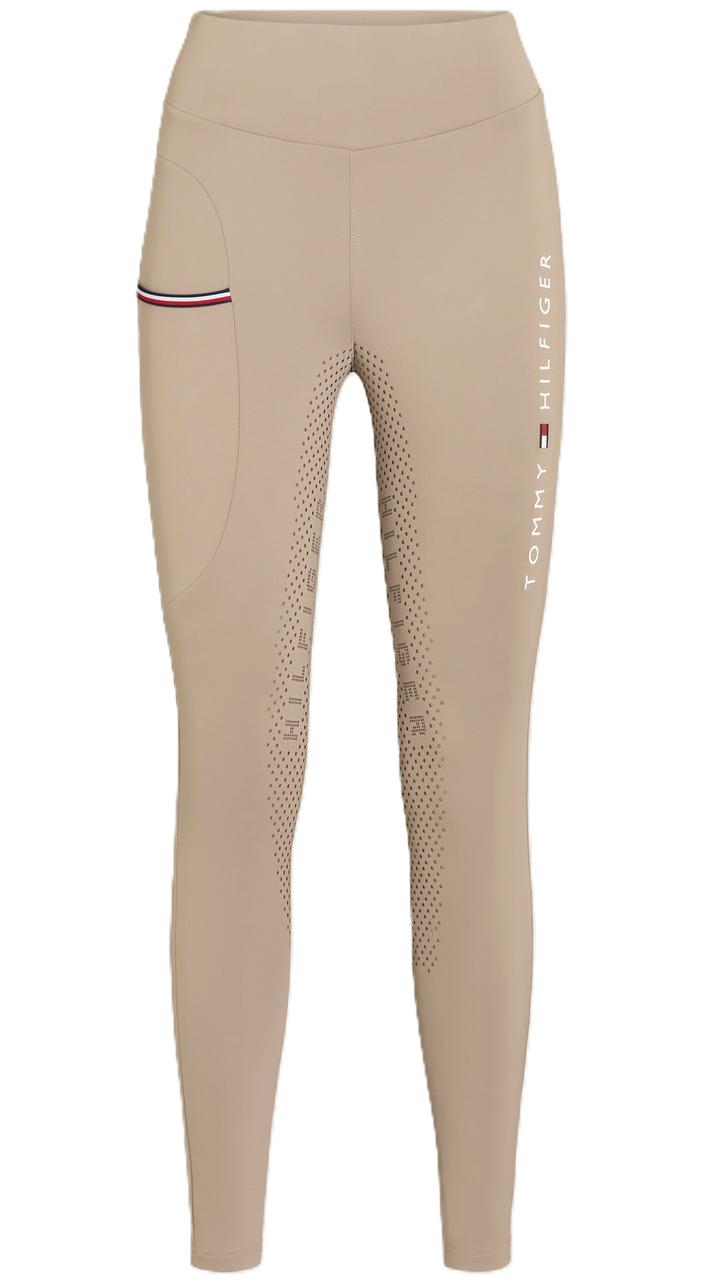 Tommy Hilfiger Elmira Ganzjahres Vollbesatz Leggings S beige