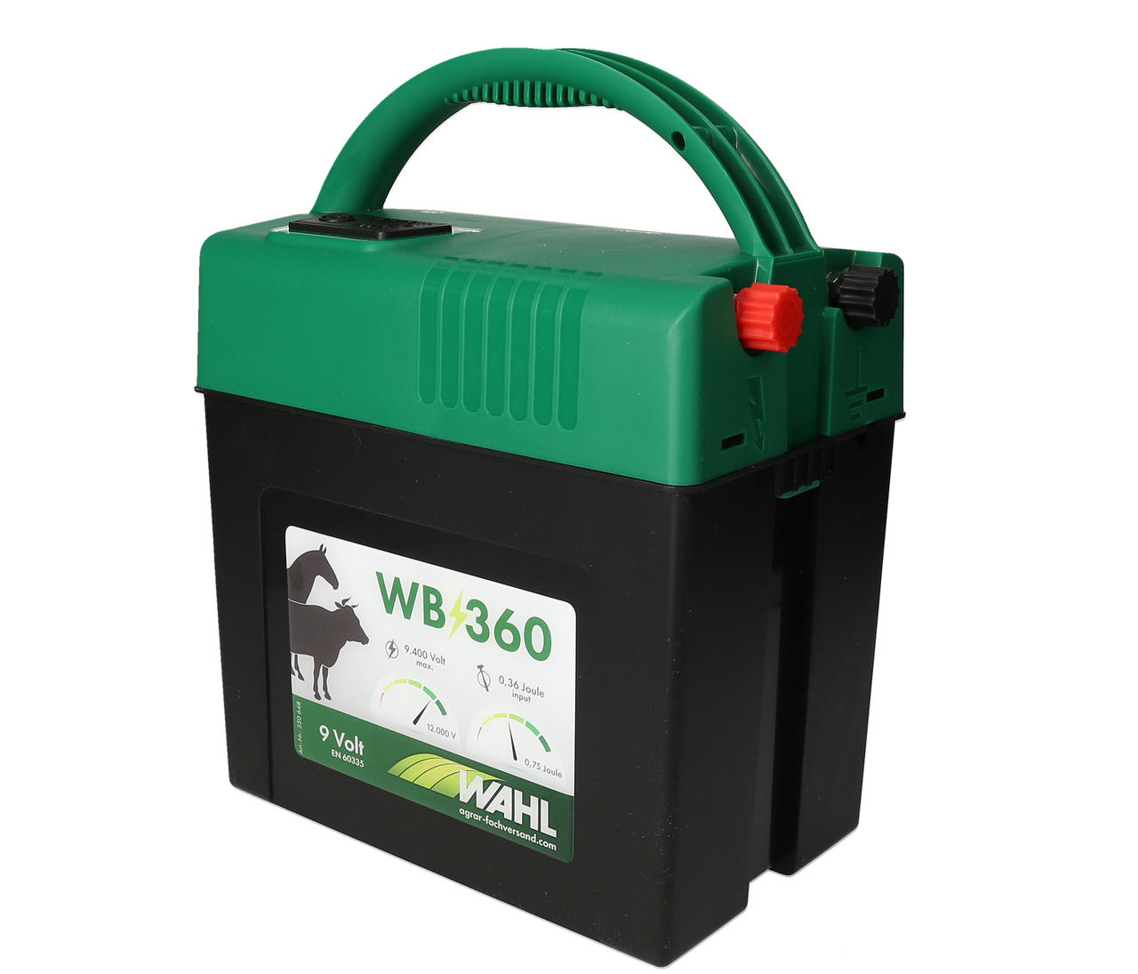 WAHL-FENCE WB 360 - 9 V-Batterie Weidezaungerät WAHL-FENCE WB 360 - 9 V-Batterie Weidezaungerät