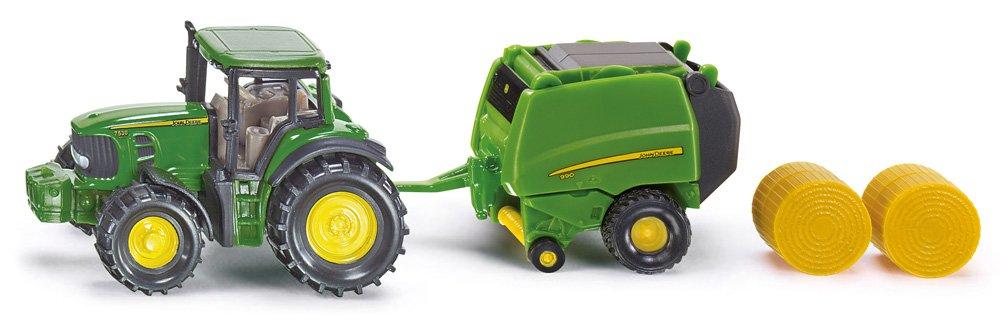 SIKU Super John Deere mit Ballenpresse SIKU Super John Deere mit Ballenpresse