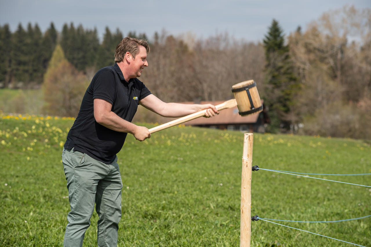 AKO ZAUNSCHLÄGEL aus HOLZ 6 kg