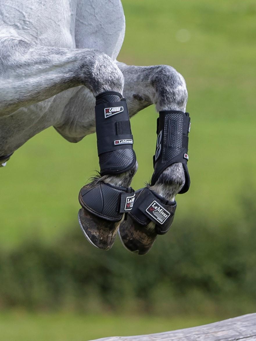 LeMieux Carbon Air XC Boots Front
