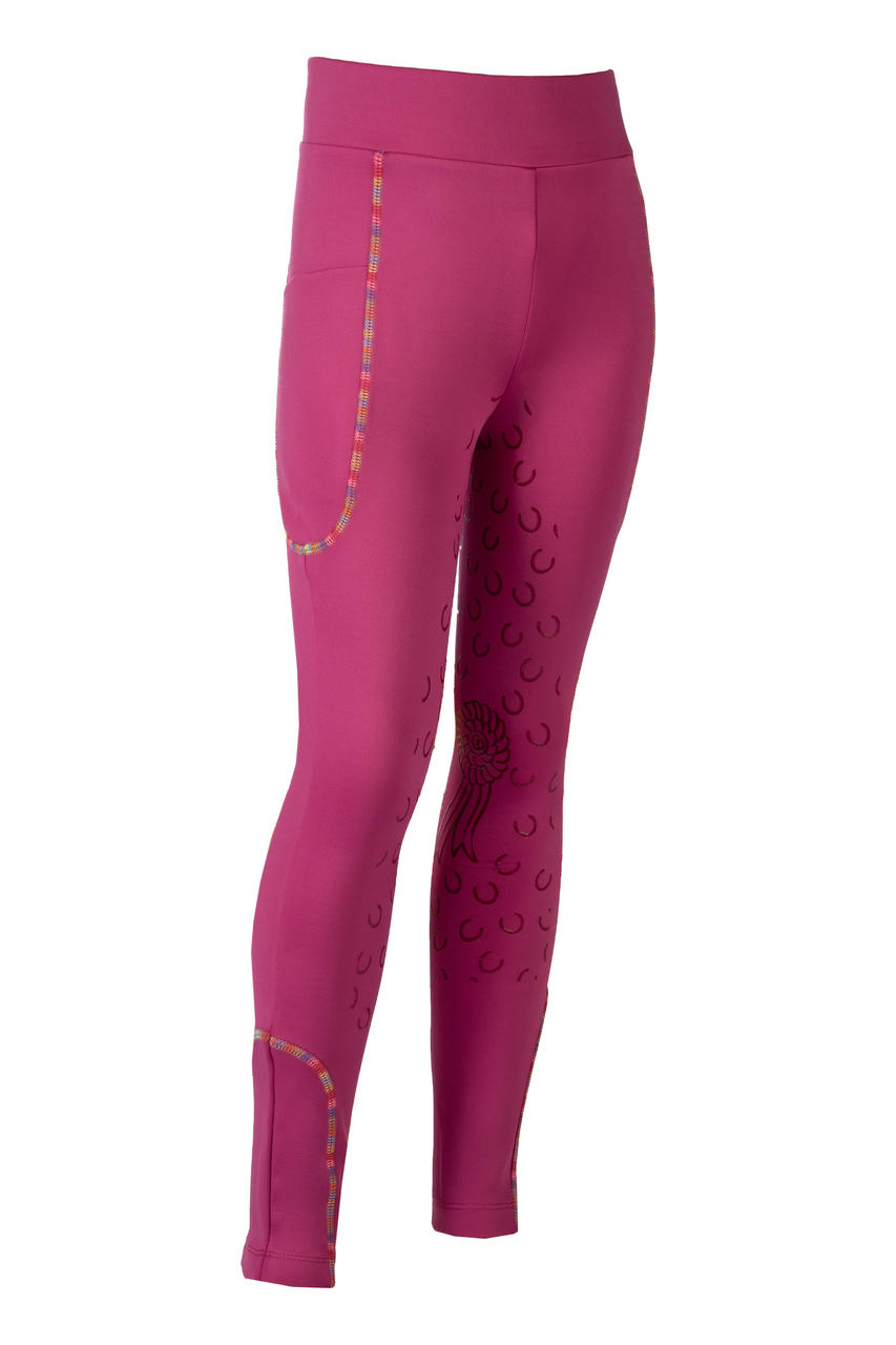 HKM Reitleggings Polly Silikon-Vollbesatz