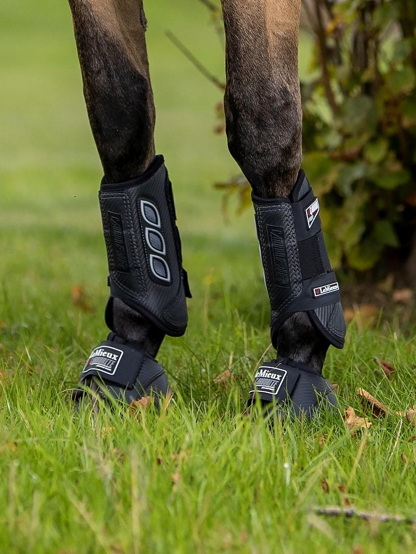LeMieux Carbon Air XC Boots Front