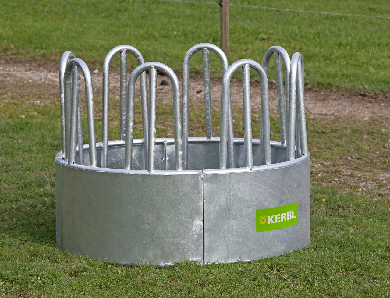 Kerbl Rundraufe mit 8 Fressplätzen