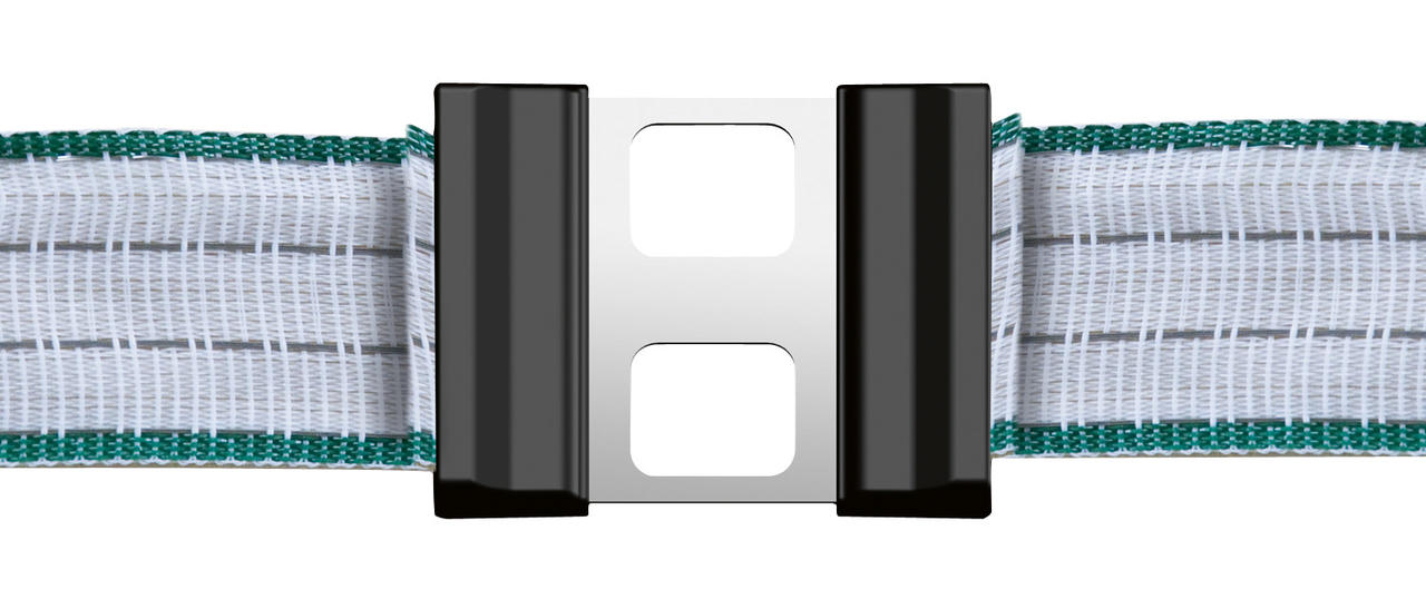 Litzclip Bandverbinder 40 mm - Edelstahl Litzclip Bandverbinder 40 mm - Edelstahl