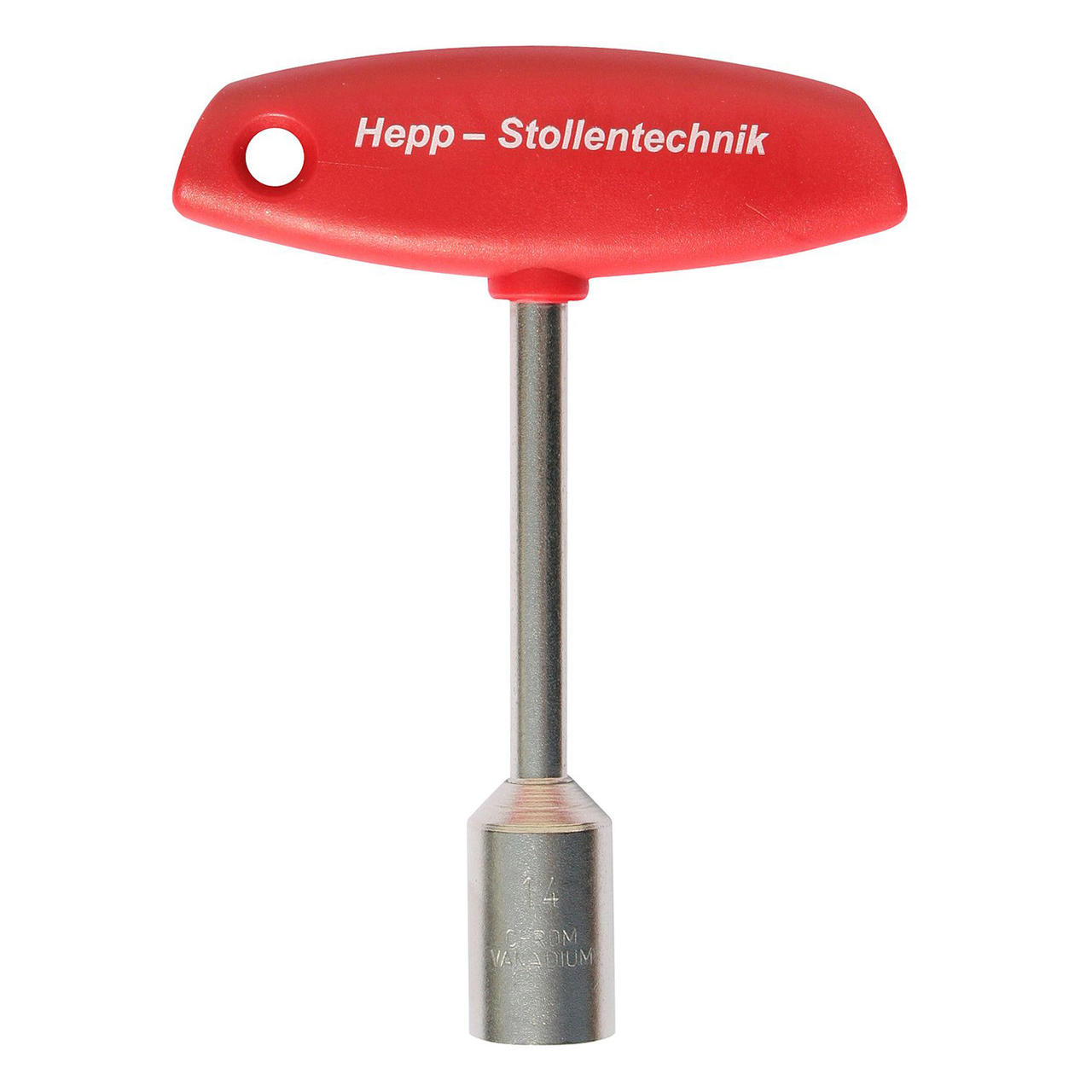 Hepp Stollentechnik Steckschlüssel 6-Kant - SW 14 mm Hepp Stollentechnik Steckschlüssel 6-Kant - SW 14 mm