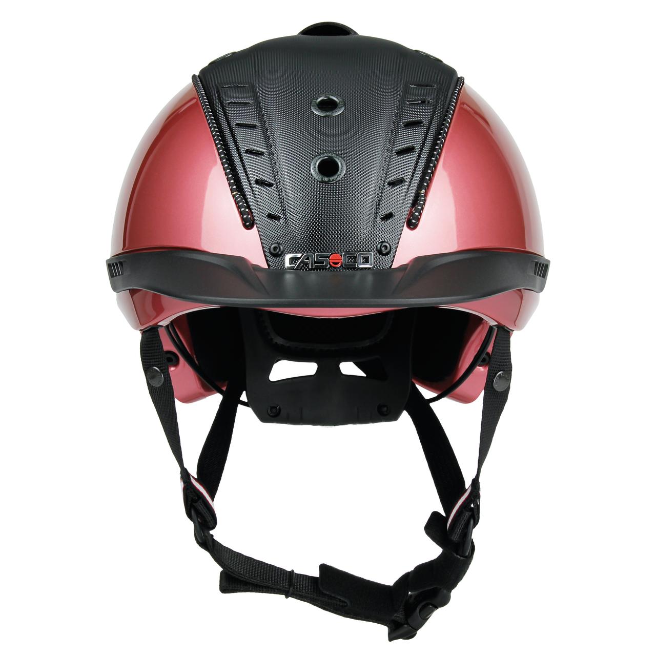 Casco Reithelm Mistrall 2 Edition L (60-63cm) englisch rosé-sw Struktur
