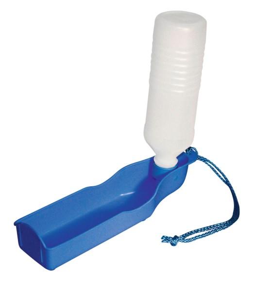 Kerbl Reisetrinkflasche, weiß/blau