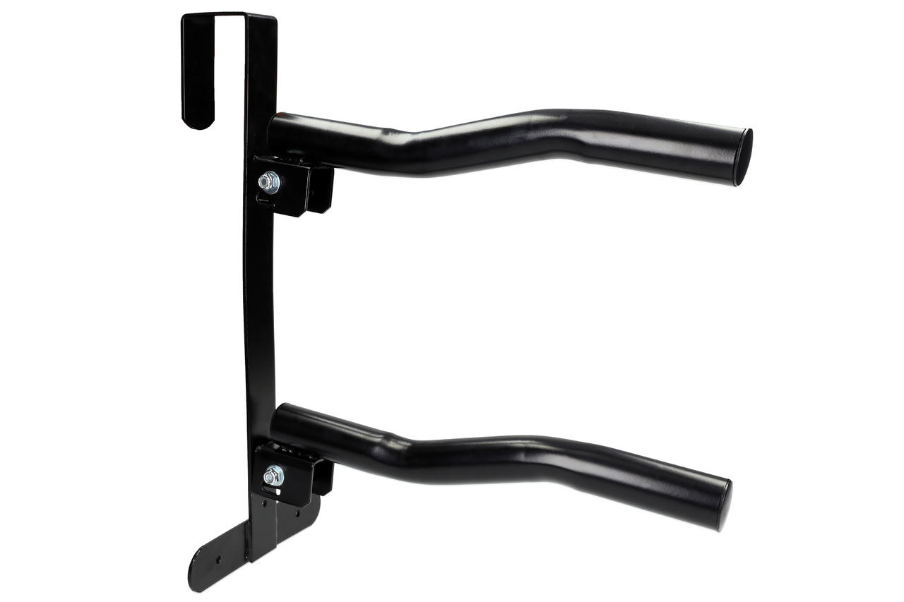 Klappbarer Sattelhalter Double schwarz