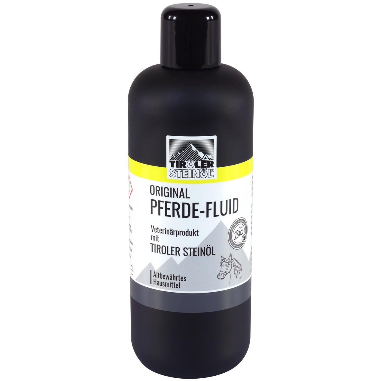 Tiroler Steinöl Pferde-Fluid 500 ml Tiroler Steinöl Pferde-Fluid 500 ml