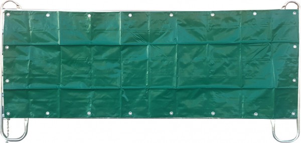 WAHL-Hausmarke Seitenplane 3,55×1,30 m rundum mit Ösen