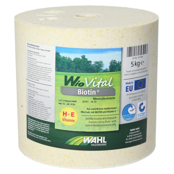 WAHL-Hausmarke WioVital Biotin+ Leckstein SET 4×5 kg