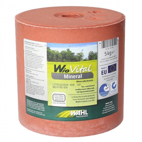 WAHL-Hausmarke WioVital Mineral Leckstein SET 4×5 kg