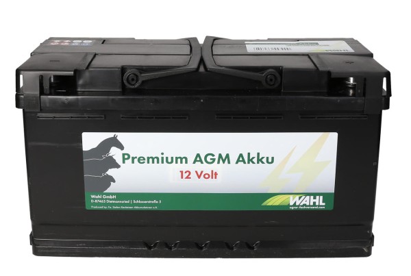 12 Volt Premium AGM Akku - 12 V, 110 Ah