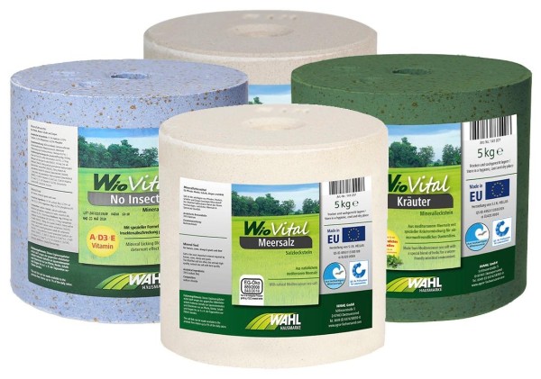 WAHL-Hausmarke WioVital Leckstein SPEZIAL MIX 4x5 kg