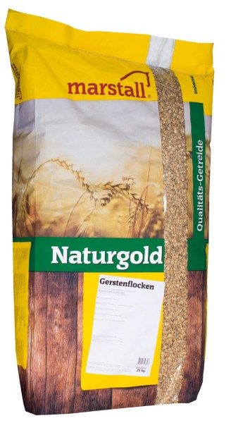 marstall Naturgold Gerstenflocken 20 kg marstall Naturgold Gerstenflocken 20 kg