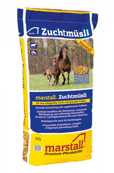marstall Zuchtmüsli - Pferdefutter 20 kg