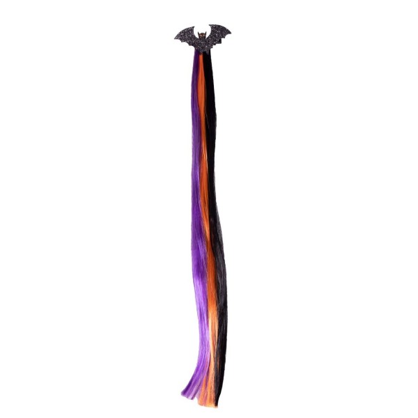 QHP Hair-Extension Halloween Bat