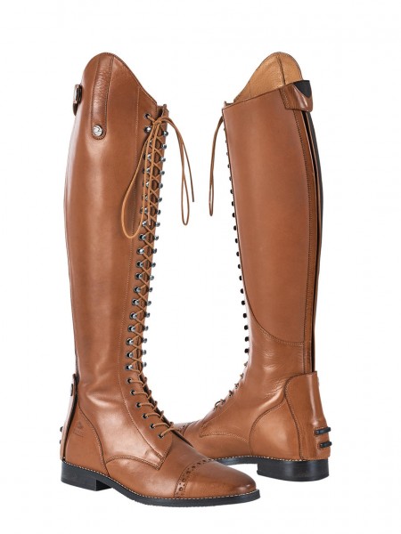 Busse Lederreitstiefel Laval - cognac