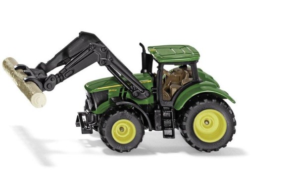 SIKU Super John Deere + Baumstammgreifer