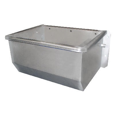 Kerbl Trogtränke Edelstahl 24V/100W, 35 l