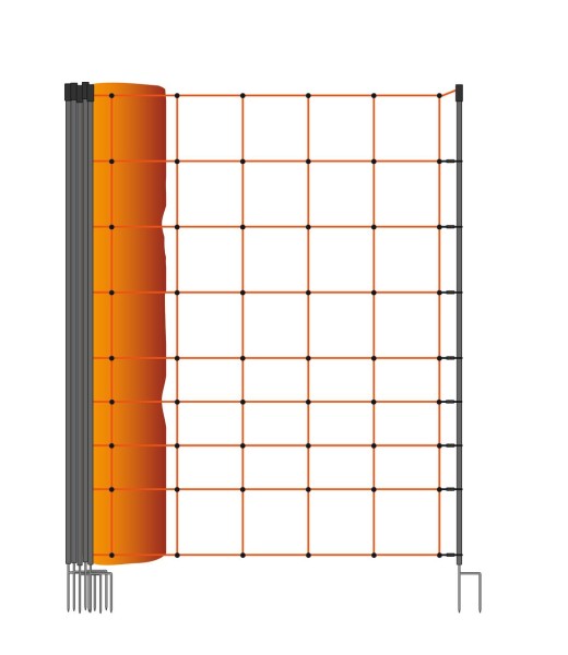 Schafnetz 105 cm / 50 m Doppelspitze