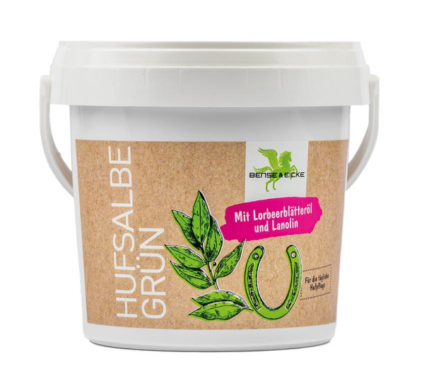 Bense & Eicke Hufsalbe (gelb, grün, schwarz), 1000 ml Bense & Eicke Hufsalbe (gelb, grün, schwarz), 1000 ml