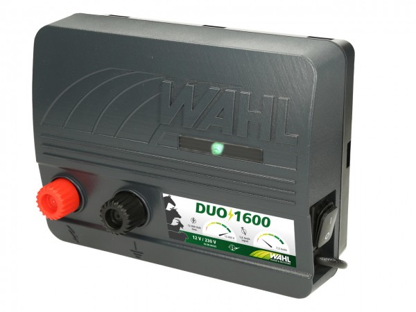 WAHL-Hausmarke DUO 1600 - 12 V / 230 V Weidezaungerät