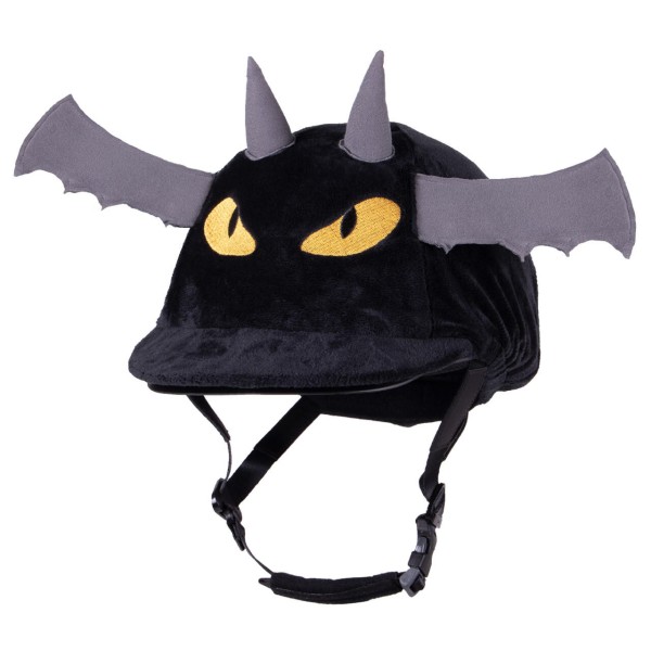 QHP Reithelmabdeckung Halloween Bat