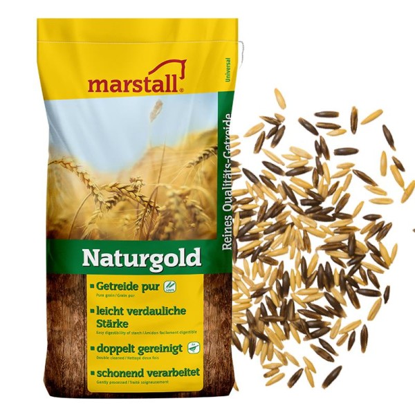 marstall Naturgold Schwarz-Gold-Hafer (ganz)